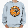 Soccer Skeleton Halloween Soccer Player Sweatshirt - Graphic Print Unisex - T-Shirt, Sweatshirt, Hoodie