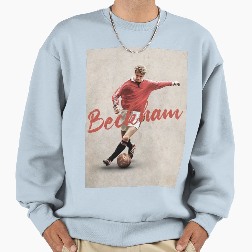 Art David Beckham Sweatshirt - Trendy Graphic Men Women - T-Shirt, Sweatshirt, Hoodie