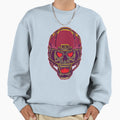 Football Helmet Skull Day Dead Sweatshirt - Trendy Graphic for Adults - T-Shirt, Sweatshirt, Hoodie