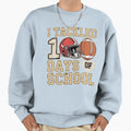 I Tackled 100 Days School Football Sweatshirt - Trendy Graphic Men Women - T-Shirt, Sweatshirt, Hoodie