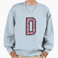 Pretty Rose Letters Letter D Sweatshirt - Streetwear Style Unisex - T-Shirt, Sweatshirt, Hoodie