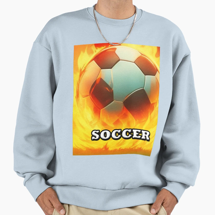 Soccer Football Sweatshirt - Fun Novelty Design Unisex - T-Shirt, Sweatshirt, Hoodie