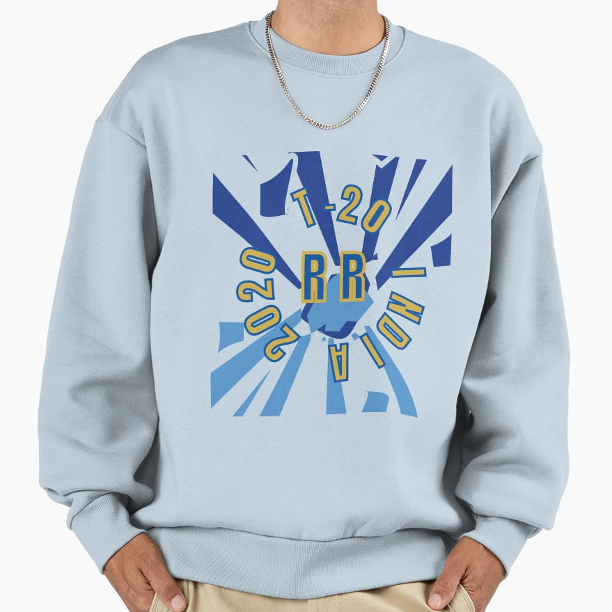 Indian T 20 Cricket League Rr Sweatshirt - Streetwear Style Unisex - T-Shirt, Sweatshirt, Hoodie