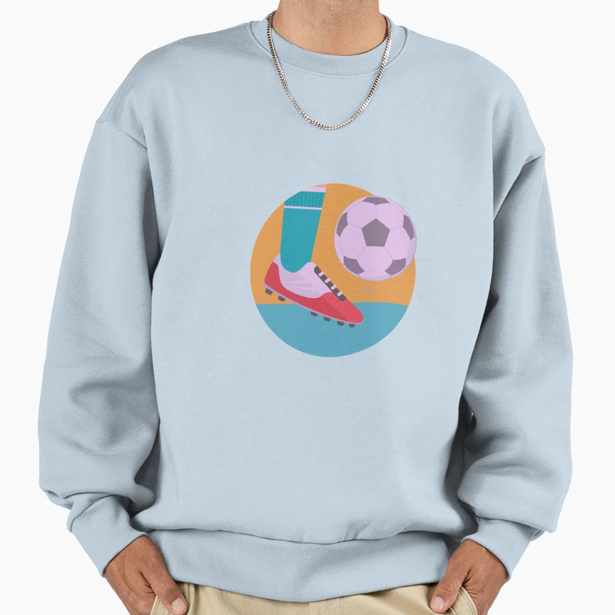 Football Logo Sweatshirt - Streetwear Style for Adults - T-Shirt, Sweatshirt, Hoodie