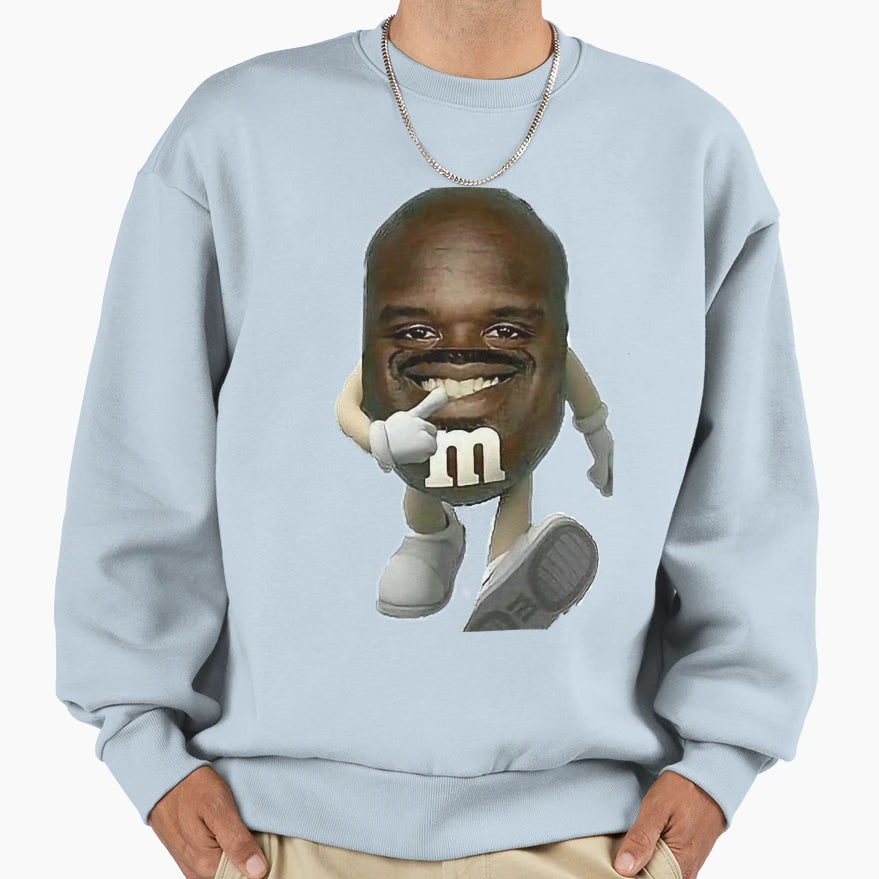 Shaq Meme Sweatshirt - Trendy Graphic Unisex - T-Shirt, Sweatshirt, Hoodie