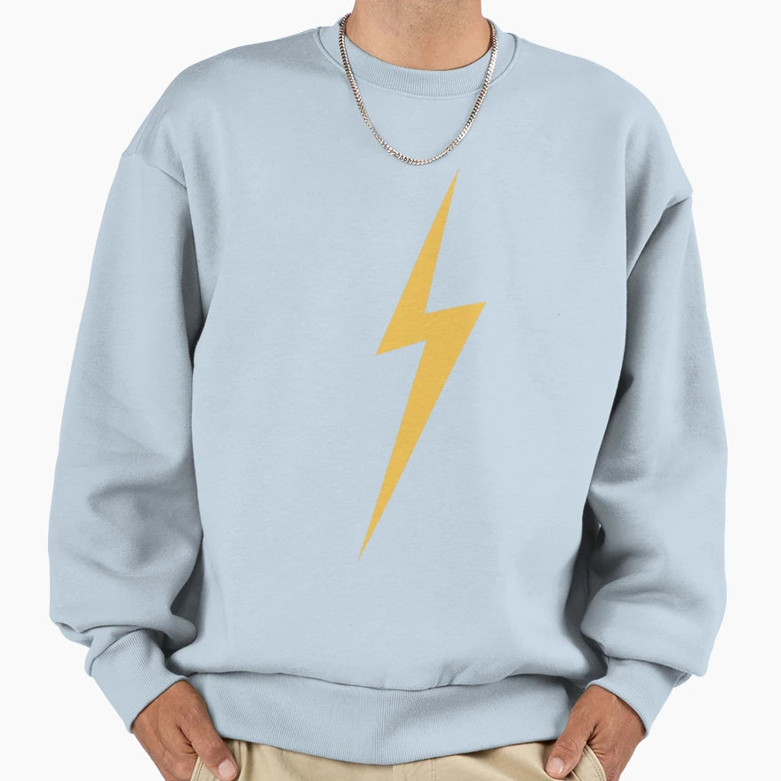 Lightning Sweatshirt - Aesthetic Graphic Men Women - T-Shirt, Sweatshirt, Hoodie