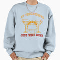 No Touchdowns Just Wine Down Sweatshirt - Graphic Print Men Women - T-Shirt, Sweatshirt, Hoodie