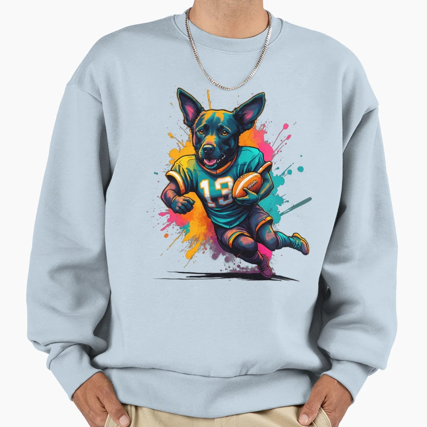 German Sheppard Labrador Dog Sweatshirt - Casual Everyday Wear for Adults - T-Shirt, Sweatshirt, Hoodie