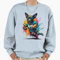 German Sheppard Labrador Dog Sweatshirt - Casual Everyday Wear for Adults - T-Shirt, Sweatshirt, Hoodie