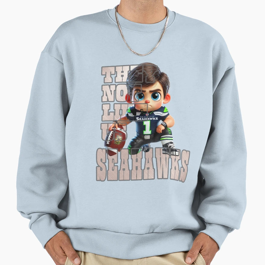 Seattle Seahawks They Not Like Us T-Shirt - Custom Art Print for Adults - T-Shirt, Sweatshirt, Hoodie
