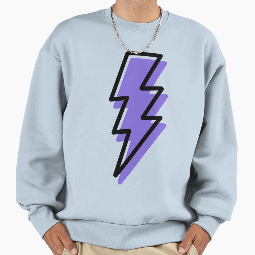 Lightening Sweatshirt - Unique Graphic Men Women - T-Shirt, Sweatshirt, Hoodie