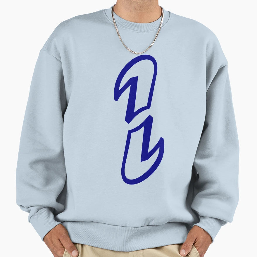 Simple Letter I Logo Sweatshirt - Streetwear Style Men Women - T-Shirt, Sweatshirt, Hoodie