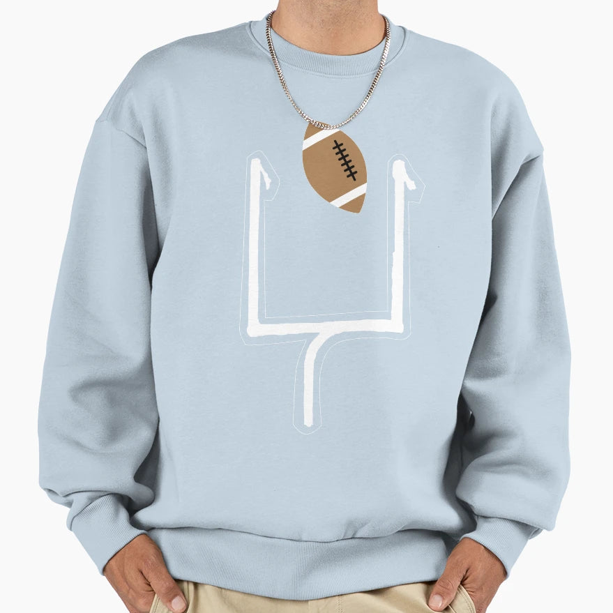Football Is My Dna Football Sweatshirt - Custom Art Print Men Women - T-Shirt, Sweatshirt, Hoodie