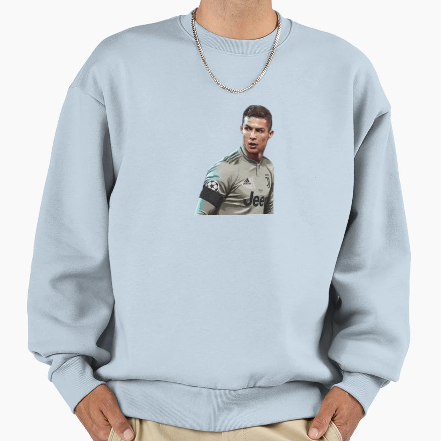 Cristiano Ronaldo Sweatshirt - Graphic Print for Adults - T-Shirt, Sweatshirt, Hoodie