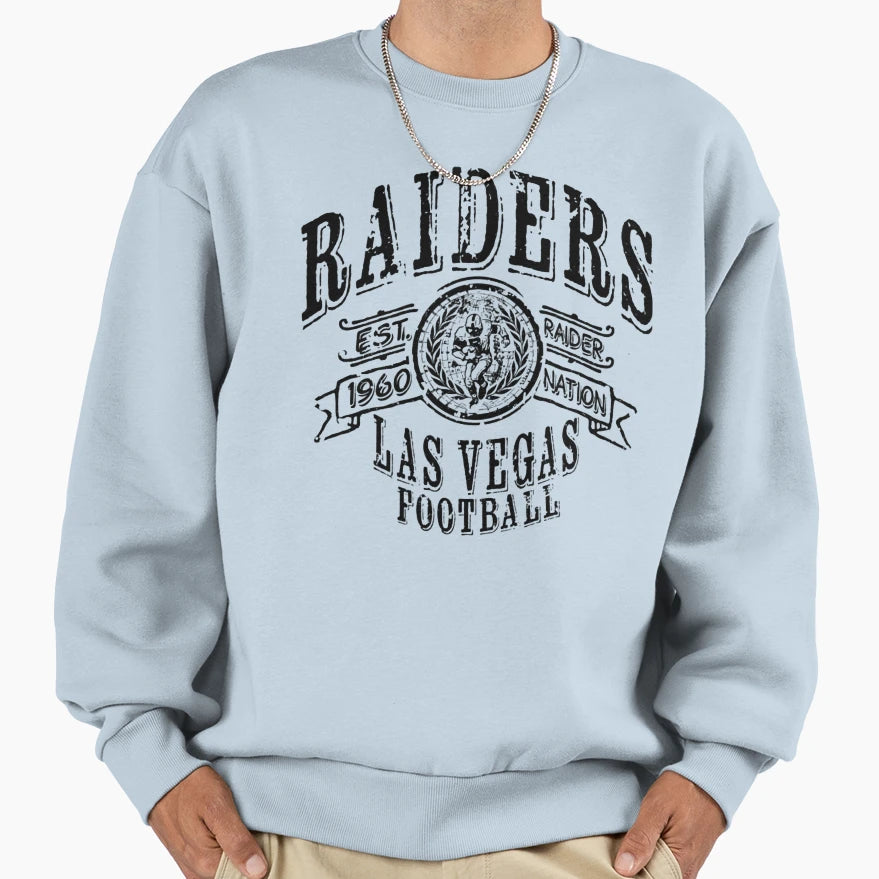 Raiders Las Vegas Football Sweatshirt - Unique Graphic Men Women - T-Shirt, Sweatshirt, Hoodie