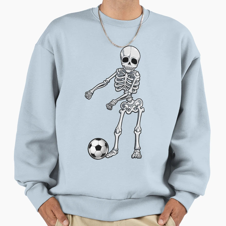 Floss Dance Skeleton Soccer Football Lover T-Shirt - Trendy Graphic Unisex - T-Shirt, Sweatshirt, Hoodie