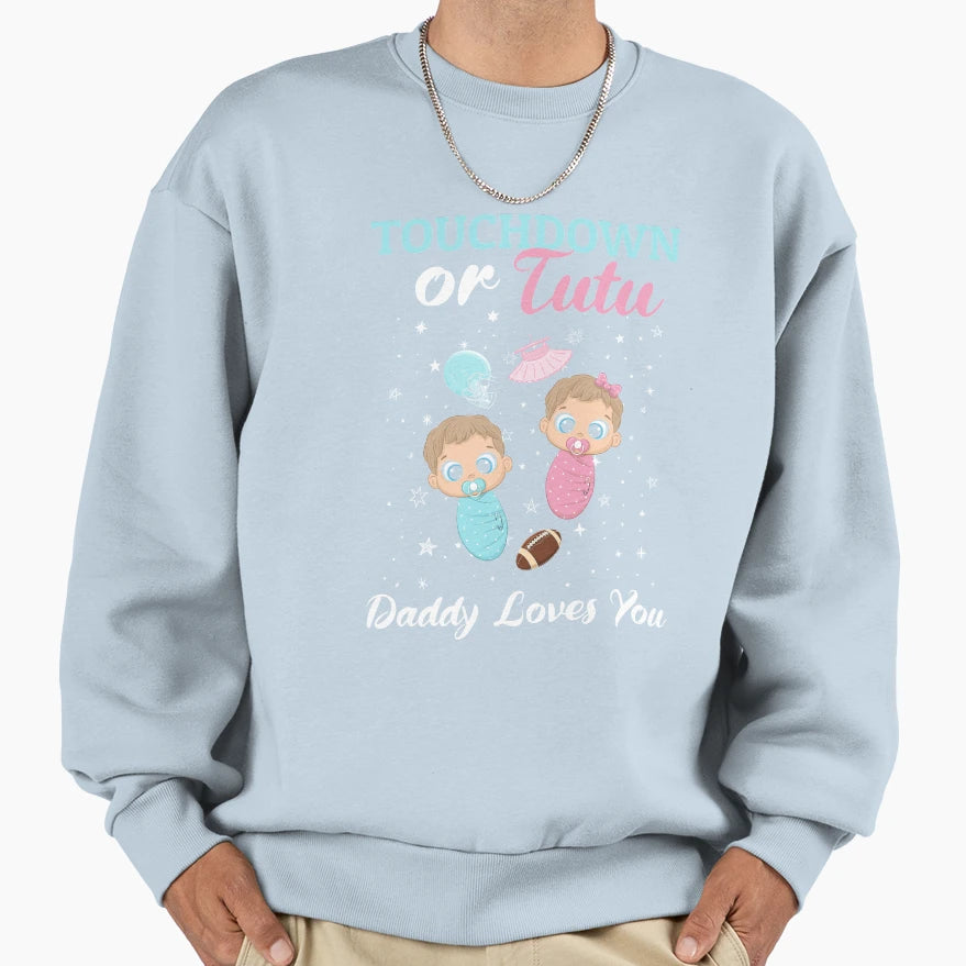 Mens Ethnic Touchdown Or Tutu Sweatshirt - Trendy Graphic for Adults - T-Shirt, Sweatshirt, Hoodie