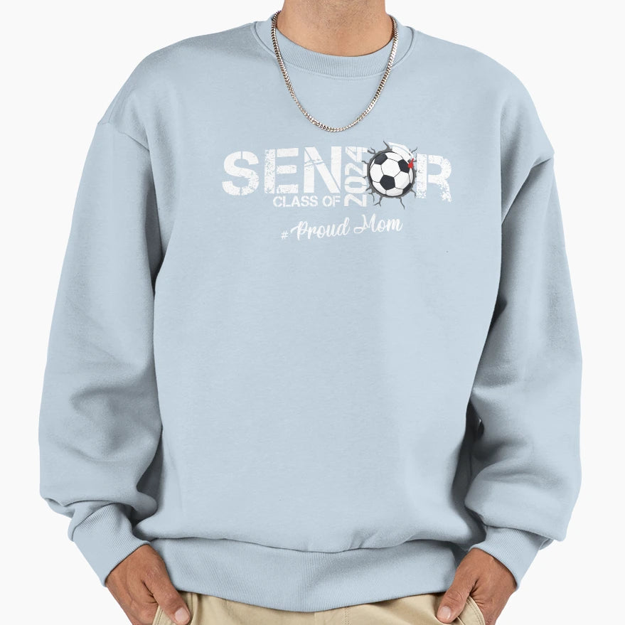 Senior 2024 Class 2024 Graduation Sweatshirt - Aesthetic Graphic Unisex - T-Shirt, Sweatshirt, Hoodie