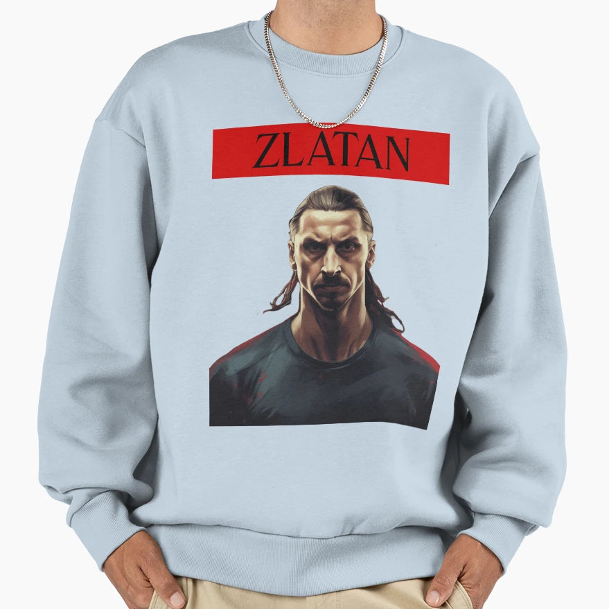 Zlatan Nbg Red Sweatshirt - Fun Novelty Design Men Women - T-Shirt, Sweatshirt, Hoodie