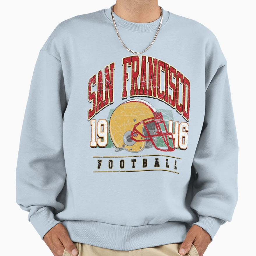Art San Francisco 49Ers Sweatshirt - Streetwear Style Unisex - T-Shirt, Sweatshirt, Hoodie