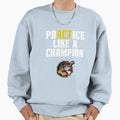 Awesome Baseball Practice Like Sweatshirt - Minimalist Print for Adults - T-Shirt, Sweatshirt, Hoodie