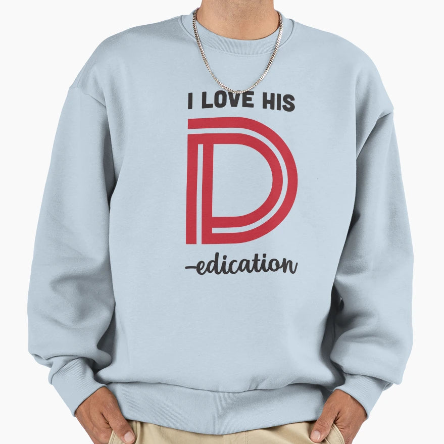 Valentines Day Couple Matching I Love Sweatshirt - Graphic Print Unisex - T-Shirt, Sweatshirt, Hoodie