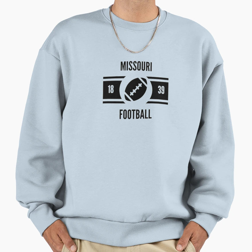 Missouri Football Sweatshirt - Aesthetic Graphic Men Women - T-Shirt, Sweatshirt, Hoodie