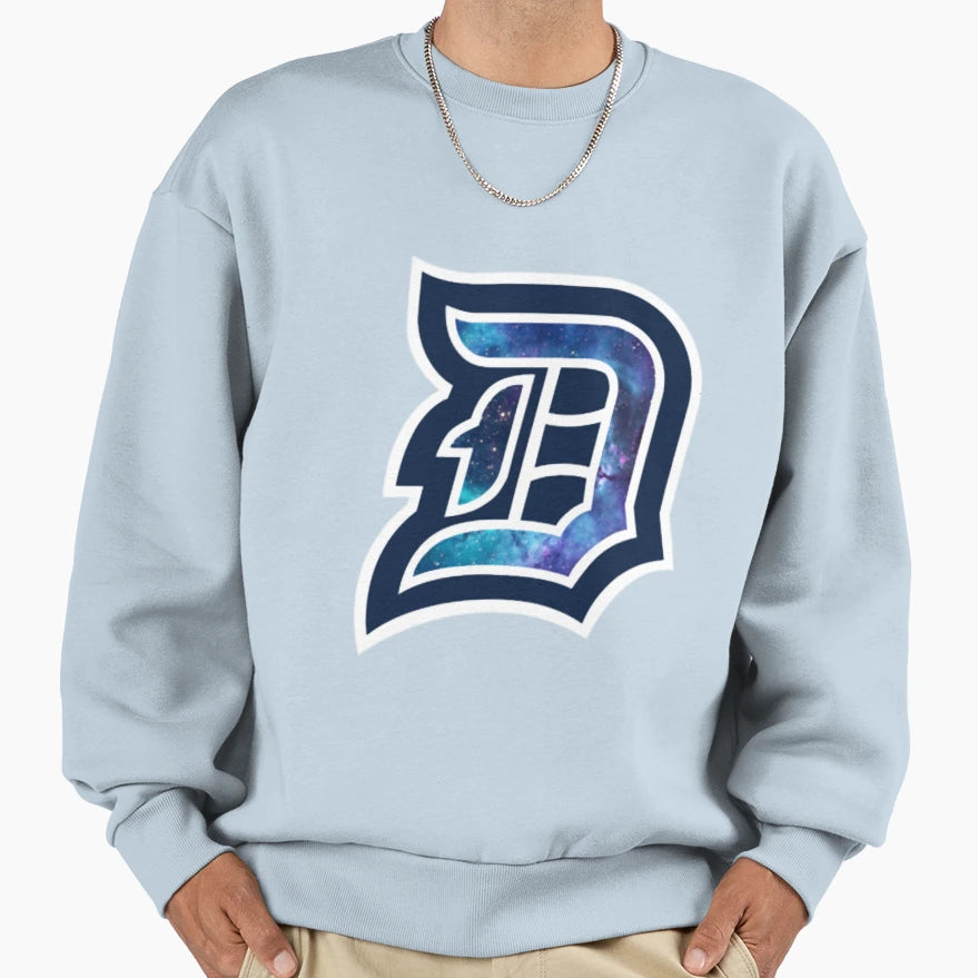 Duquesne D Galaxy Sweatshirt - Casual Everyday Wear Unisex - T-Shirt, Sweatshirt, Hoodie