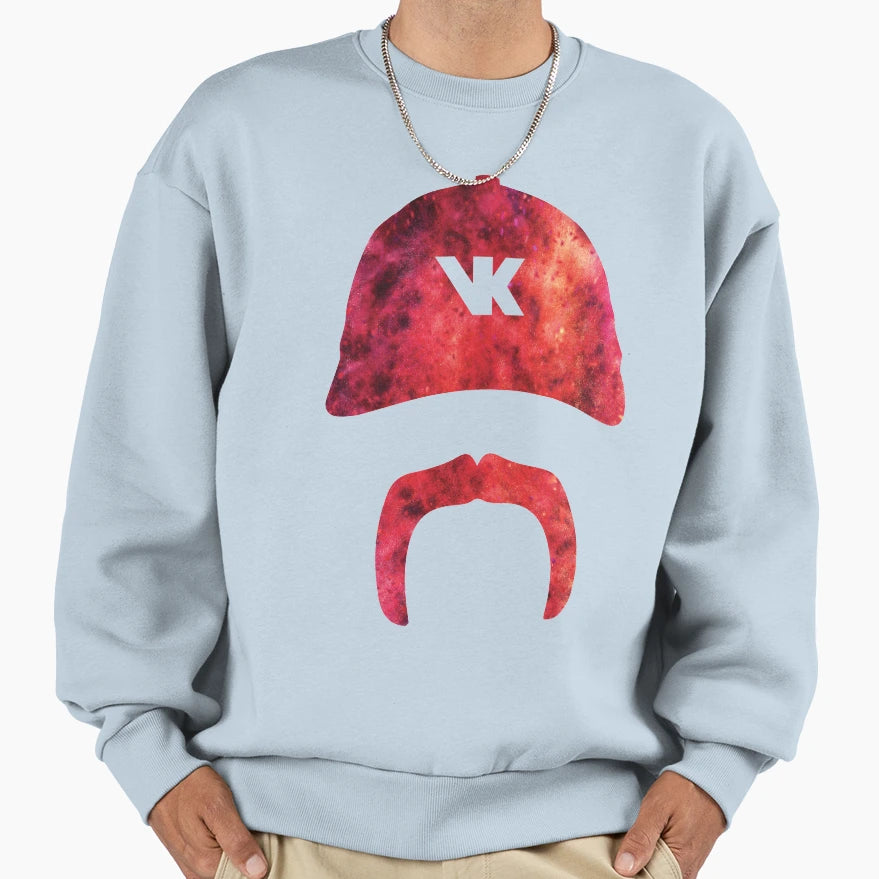 Valentino Khan Red Sweatshirt - Custom Art Print Men Women - T-Shirt, Sweatshirt, Hoodie