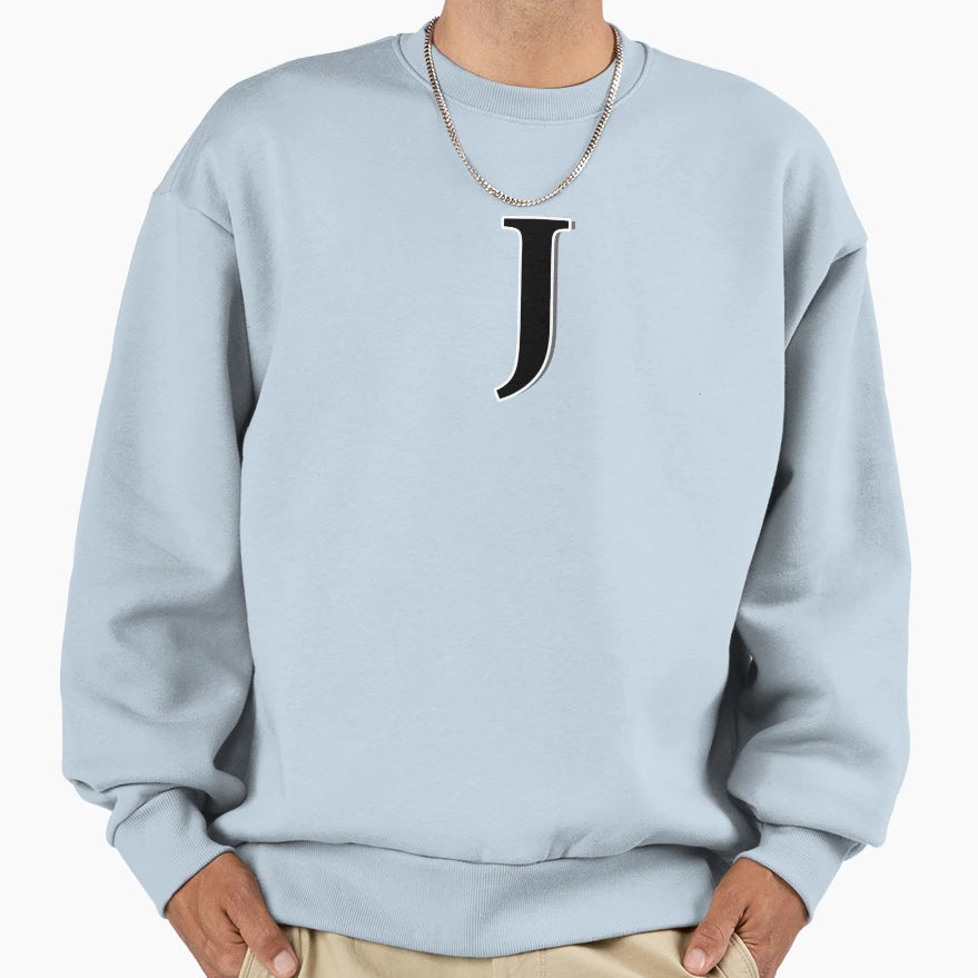 Letter J Sweatshirt - Novelty Apparel Unisex - T-Shirt, Sweatshirt, Hoodie