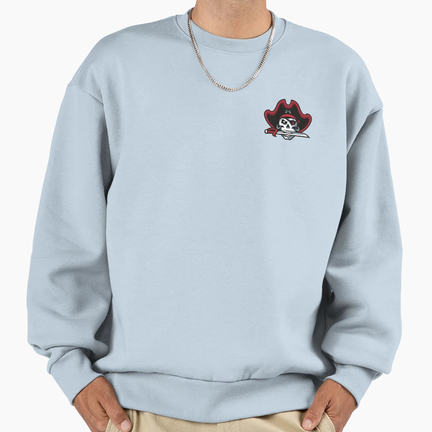 Skull And Swords Where Legend Sweatshirt - Novelty Apparel for Adults - T-Shirt, Sweatshirt, Hoodie
