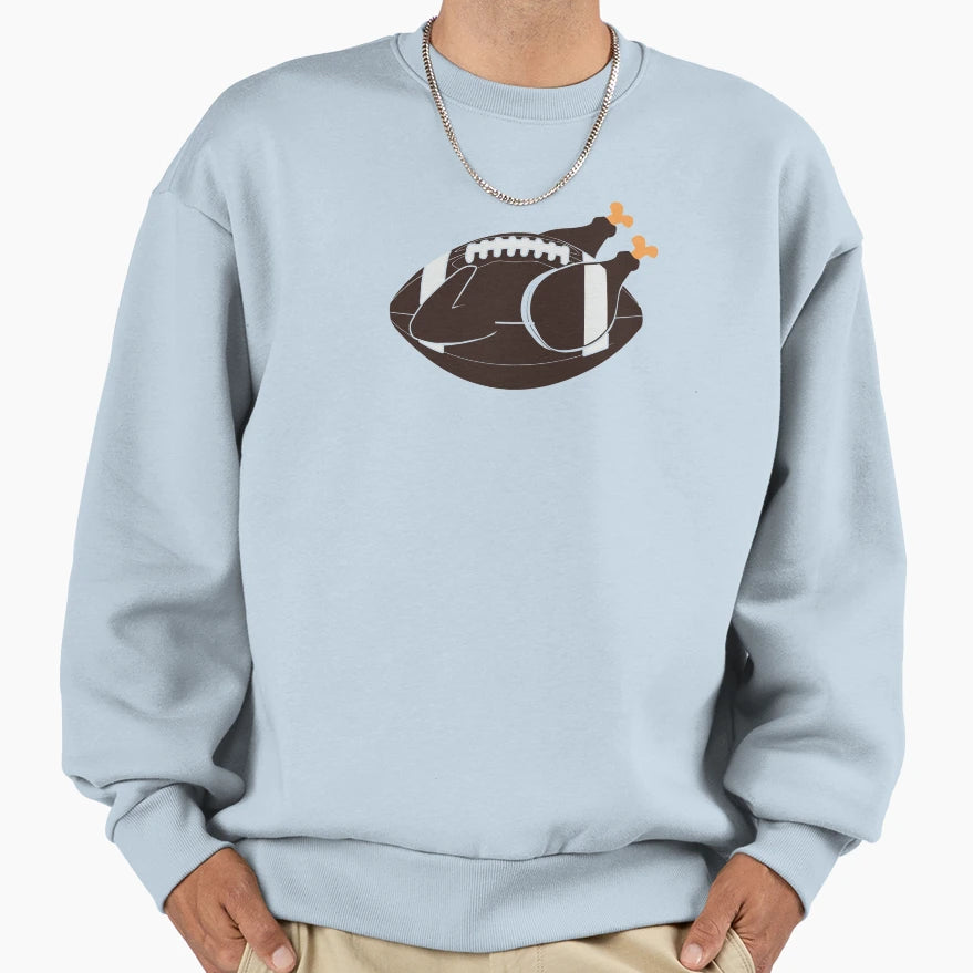 Turkey Lover Funny Thanksgiving Sweatshirt - Trendy Graphic for Adults - T-Shirt, Sweatshirt, Hoodie