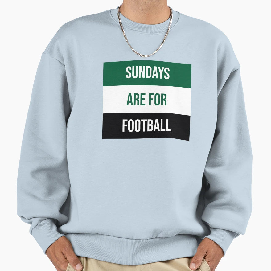 Sundays Are Football Sweatshirt - Unique Graphic Unisex - T-Shirt, Sweatshirt, Hoodie