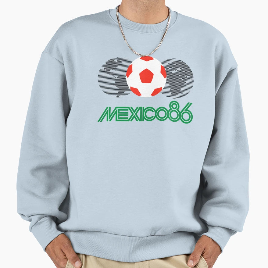 Mexico 86 Sweatshirt - Custom Art Print for Adults - T-Shirt, Sweatshirt, Hoodie