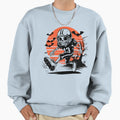 American Football Skeleton Sweatshirt - Trendy Graphic for Adults - T-Shirt, Sweatshirt, Hoodie