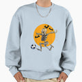 Soccer Skeleton Halloween Soccer Sweatshirt - Minimalist Print Men Women - T-Shirt, Sweatshirt, Hoodie