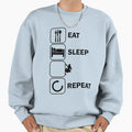 Sleeping Eating Climbing Bouldering Sweatshirt - Streetwear Style Unisex - T-Shirt, Sweatshirt, Hoodie
