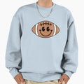 Smiling American Football Sweatshirt - Trendy Graphic Men Women - T-Shirt, Sweatshirt, Hoodie