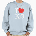 I Love Kansas Sweatshirt - Novelty Apparel Unisex - T-Shirt, Sweatshirt, Hoodie