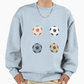 Soccer Ball Sweatshirt - Streetwear Style Men Women - T-Shirt, Sweatshirt, Hoodie