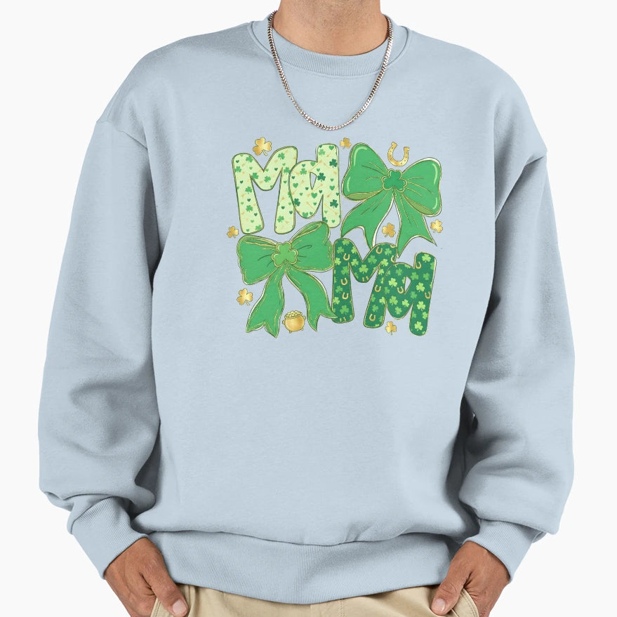 Mama Coquette Bow Sweat Sweatshirt - Graphic Print Unisex - T-Shirt, Sweatshirt, Hoodie