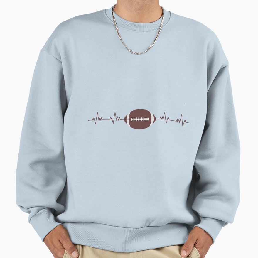 American Football Sweatshirt - Casual Everyday Wear for Adults - T-Shirt, Sweatshirt, Hoodie
