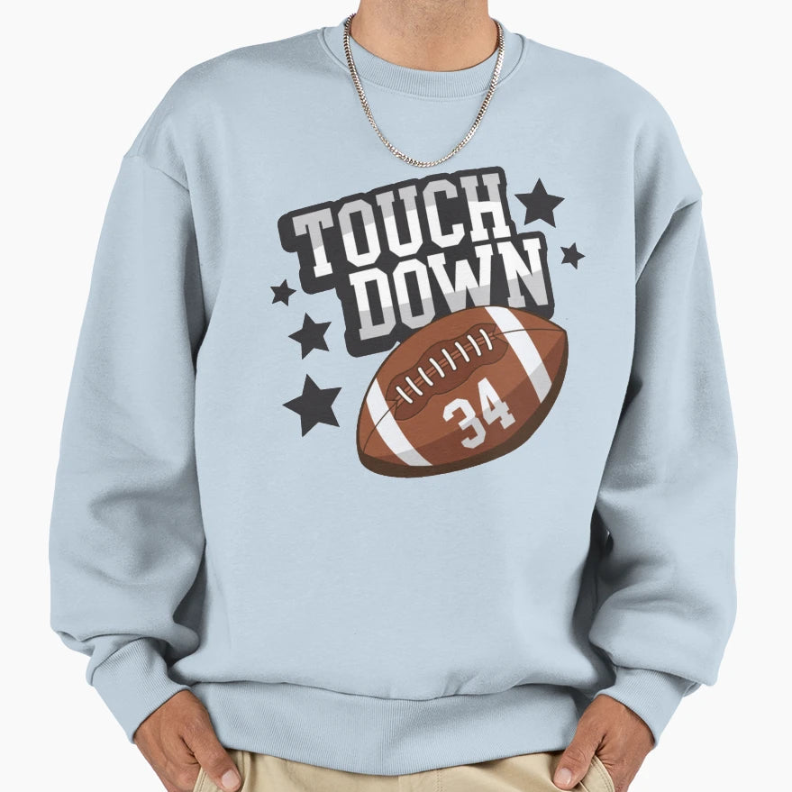 Football Sweatshirt - Trendy Graphic Men Women - T-Shirt, Sweatshirt, Hoodie