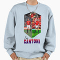Eric Cantona King Eric Sweatshirt - Fun Novelty Design Unisex - T-Shirt, Sweatshirt, Hoodie