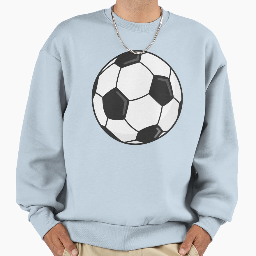 Soccer Ball Sweatshirt - Novelty Apparel Men Women - T-Shirt, Sweatshirt, Hoodie