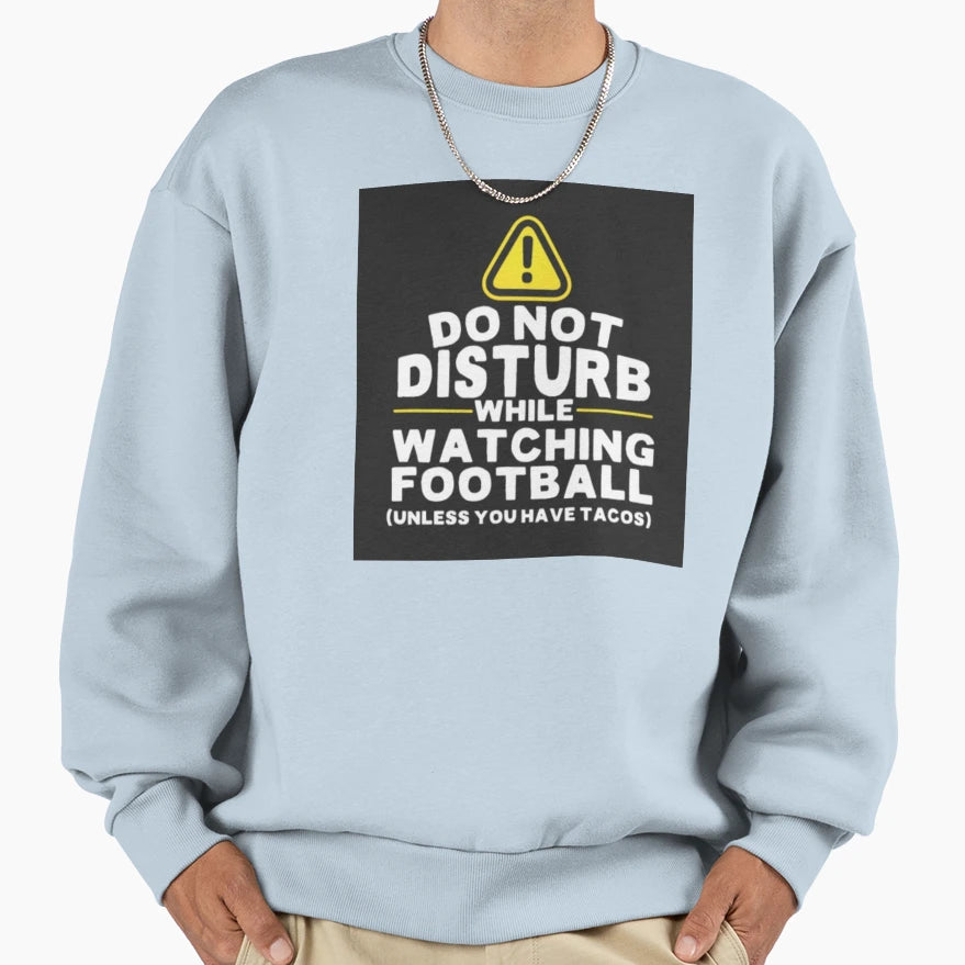 Football And Tacos Sweatshirt - Fun Novelty Design Men Women - T-Shirt, Sweatshirt, Hoodie