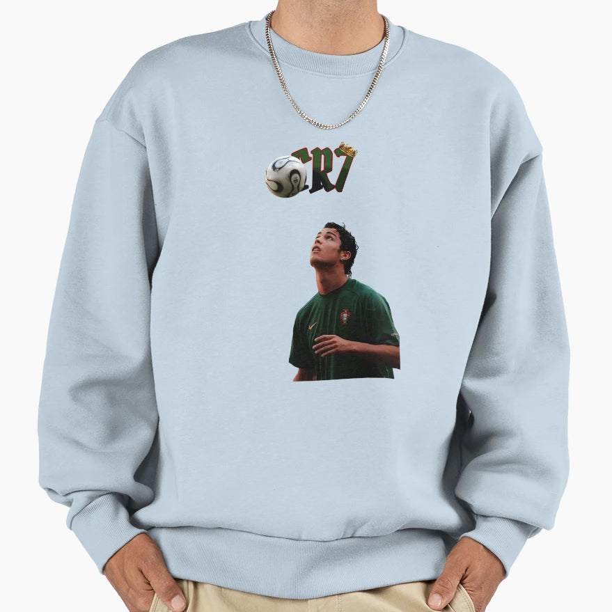 Cristiano Ronaldo Sweatshirt - Custom Art Print for Adults - T-Shirt, Sweatshirt, Hoodie