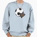 Soccer Cheetah Love Sweatshirt - Streetwear Style Unisex - T-Shirt, Sweatshirt, Hoodie