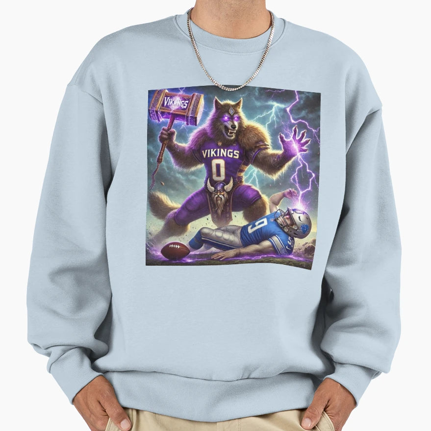 Viking Zero Sweatshirt - Minimalist Print for Adults - T-Shirt, Sweatshirt, Hoodie