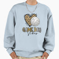 Bleached Volleyball Game Day Vibes Sweatshirt - Unique Graphic Men Women - T-Shirt, Sweatshirt, Hoodie